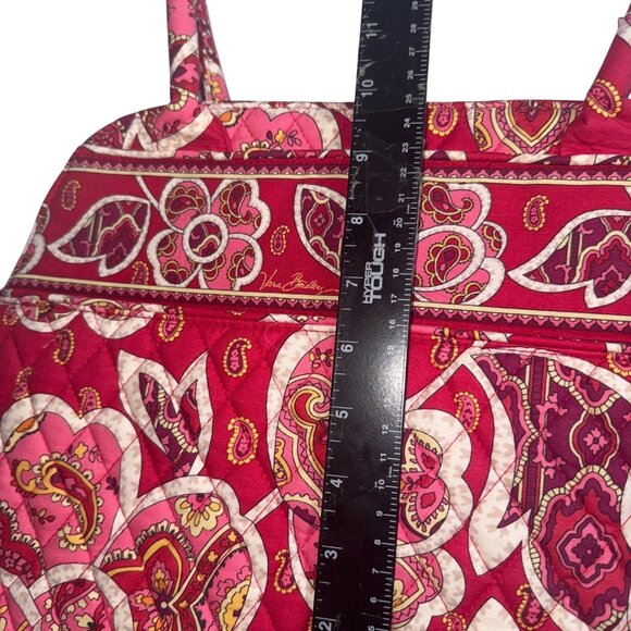 Vera Bradley Rosy Posies Retired Print Tote Bag & Accessories Set Quilted Cotton - Picture 7 of 9